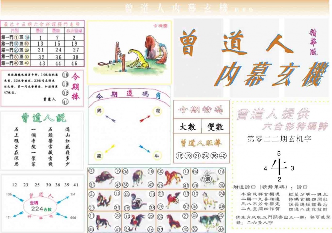 022期曾道人内幕精华版[图]